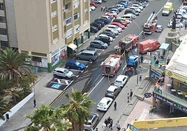 Imagen del lugar donde se produjo el incendio.