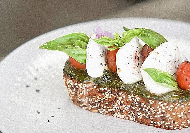 Tosta caprese