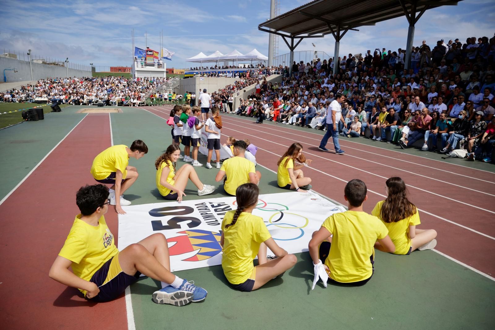 El arranque de las 50 Olimpiadas del Claret, en imágenes