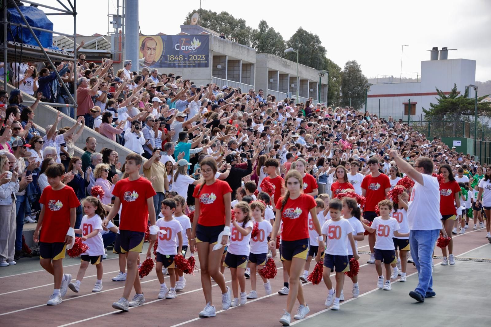 El arranque de las 50 Olimpiadas del Claret, en imágenes