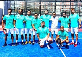 El equipo Pádel Club Maspalomas marcha segundo.