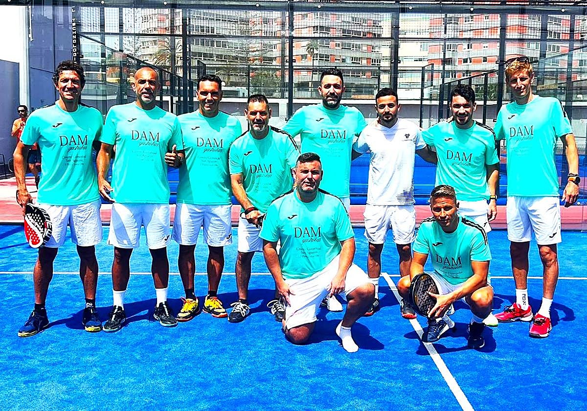 El equipo Pádel Club Maspalomas marcha segundo.