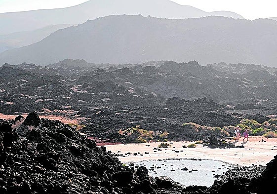 Malpey de Toneles o cómo mirar la lava a los ojos