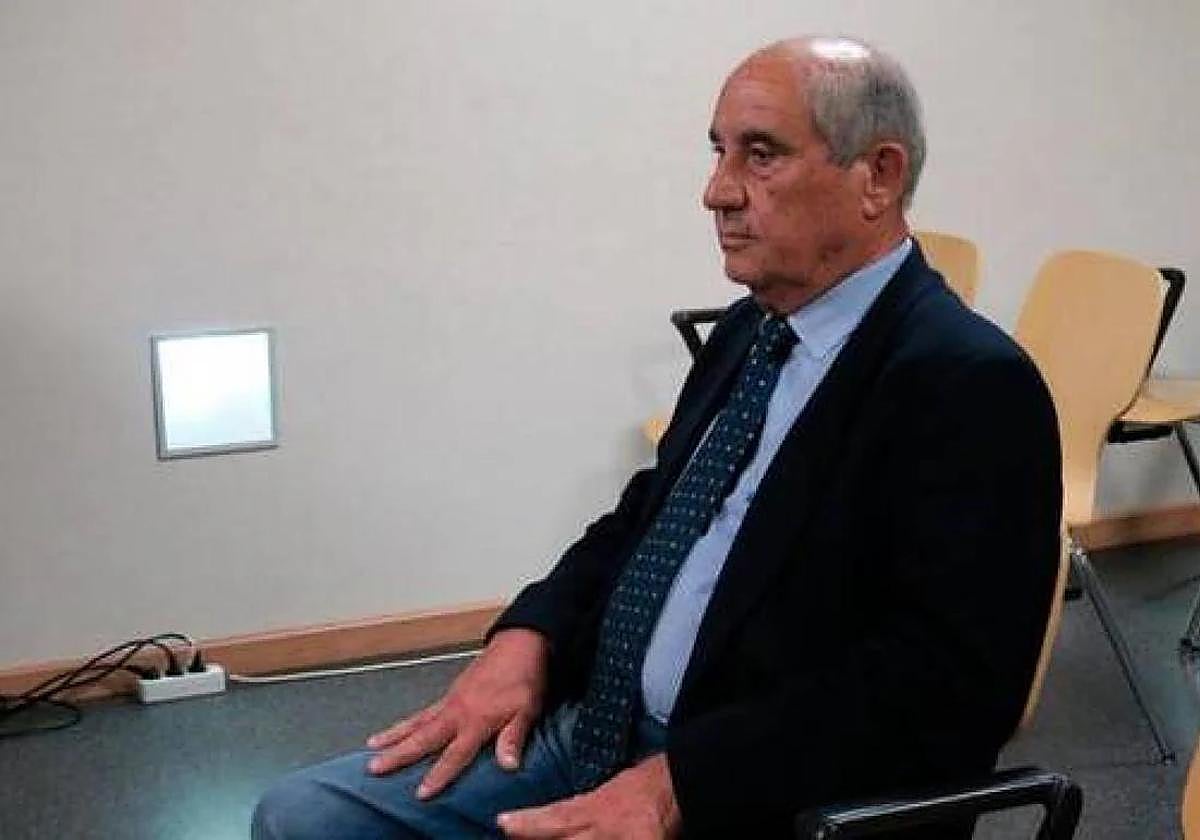 Dimas Martín, en una vista judicial en Arrecife.