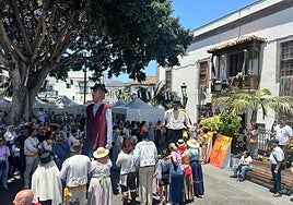 Imagen de las fiestas en Telde.