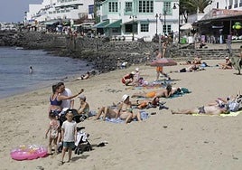 Playa Blanca, en imagen de archivo.