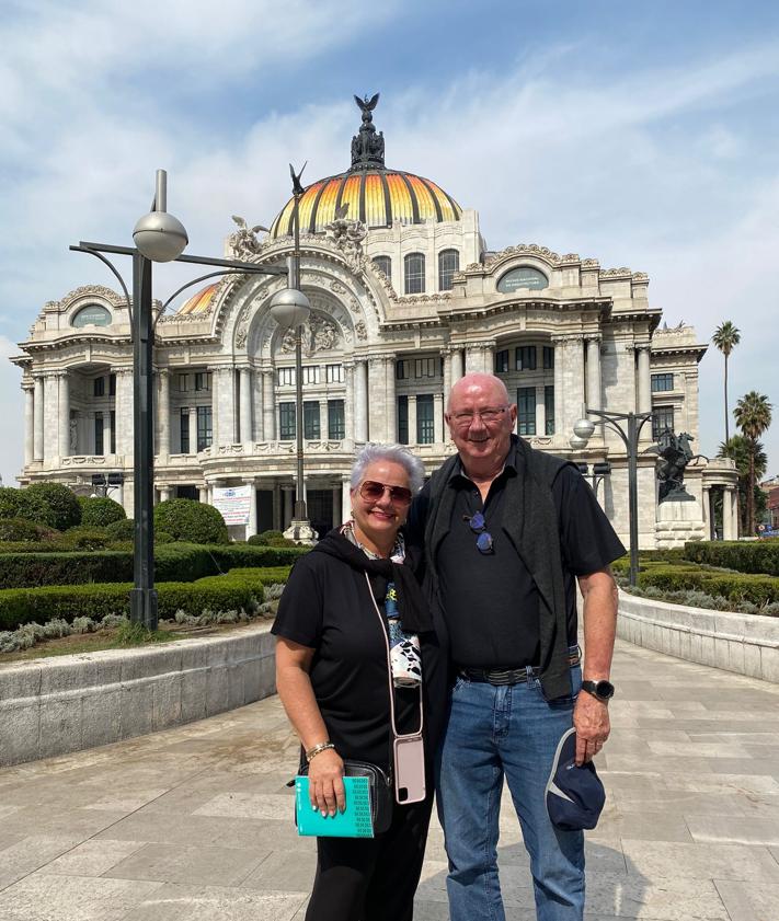 Imagen secundaria 2 - Varias imágenes de las vacaciones de Hansi González y Carolina Martínez en México, antes de que se iniciara el fatal desenlace.