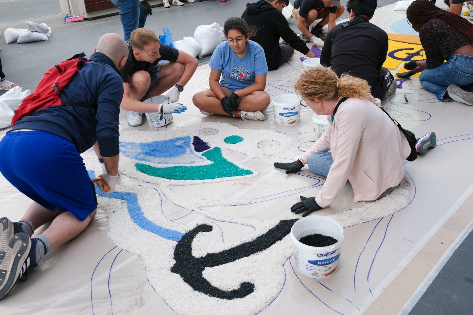 Flores, pasión y serrín en Vegueta