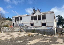 Imagen del lugar donde Mourad se ocultó tras la agresión mortal.