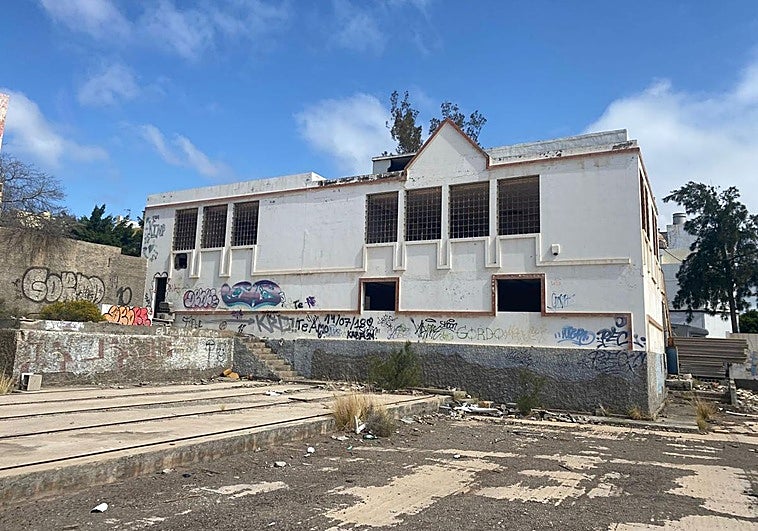 Imagen del lugar donde Mourad se ocultó tras la agresión mortal.