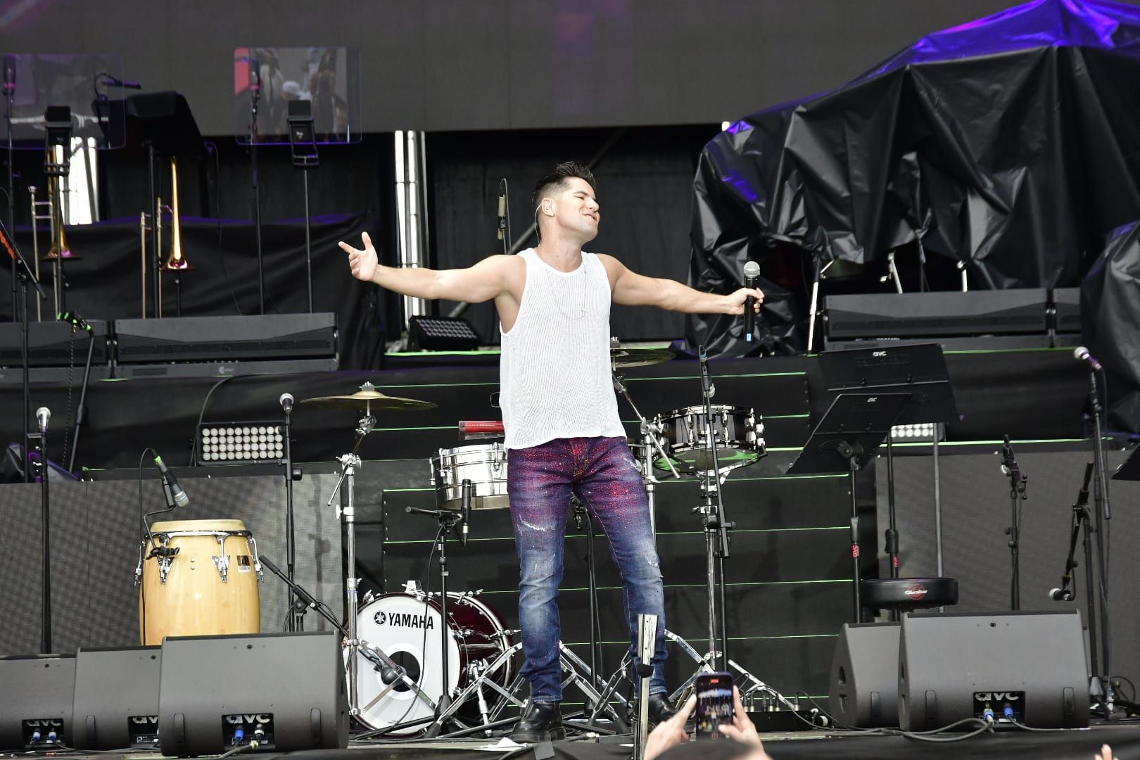 La salsa invade Siete Palmas