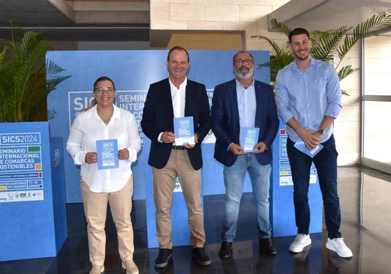 Presentación del nuevo Seminario Internacional de Comarcas Sostenibles, que se celebrará los días 17 y 18 de junio en Agüimes.