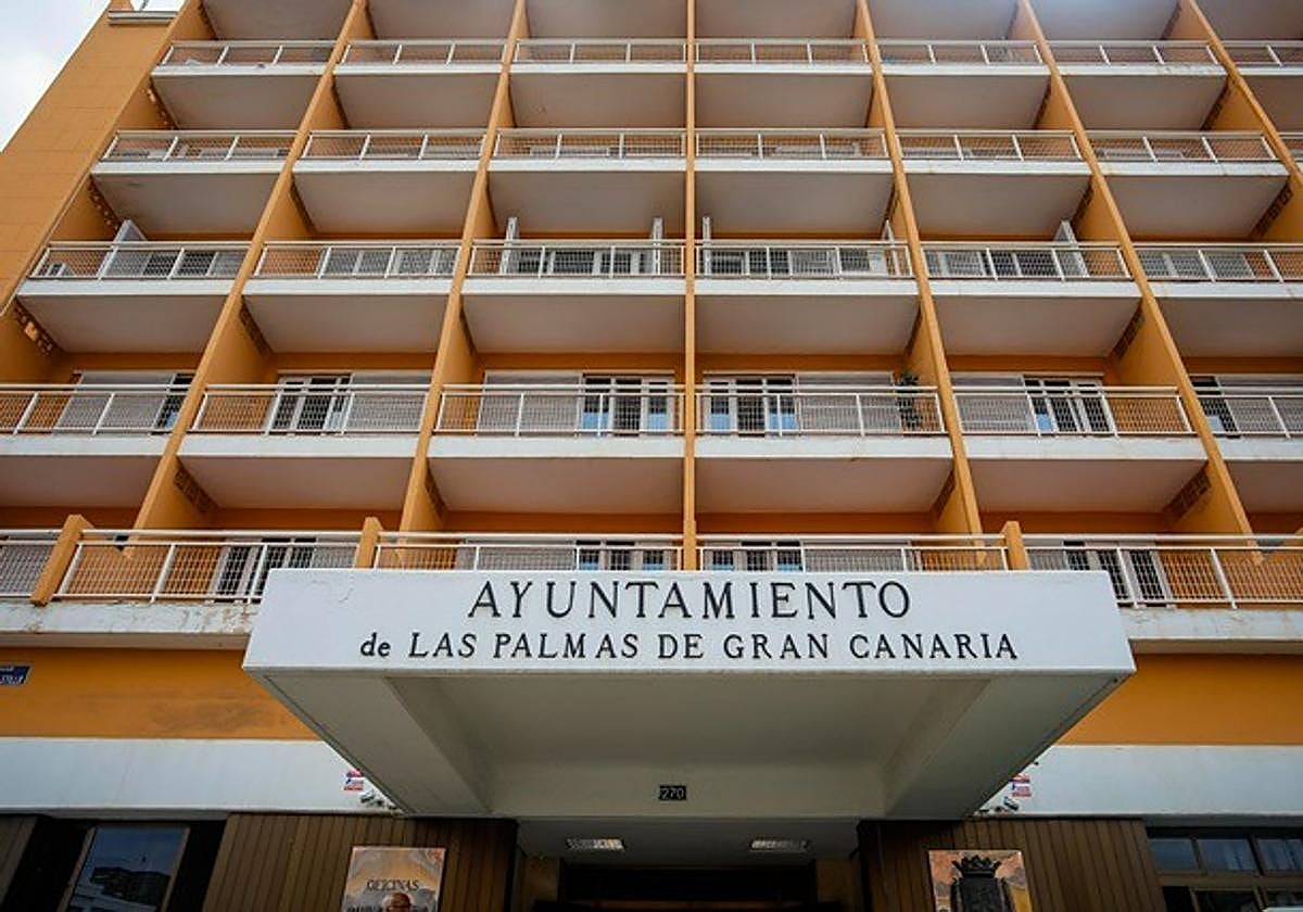 Imagen de archivo del ayuntamiento de la capital grancanaria.