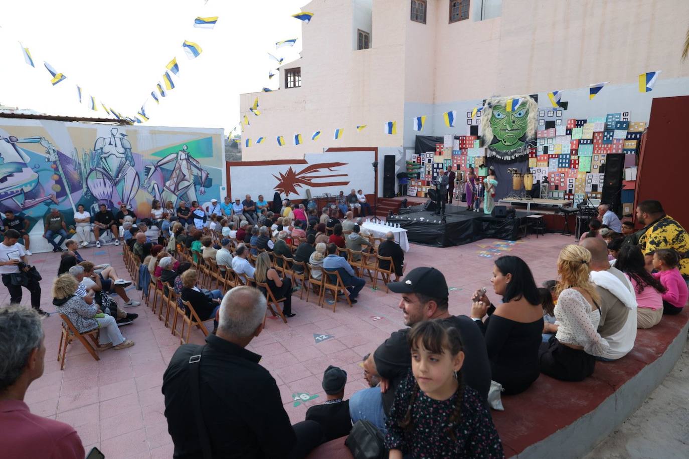 Pregón de Antonio Morales en el barrio de San Juan