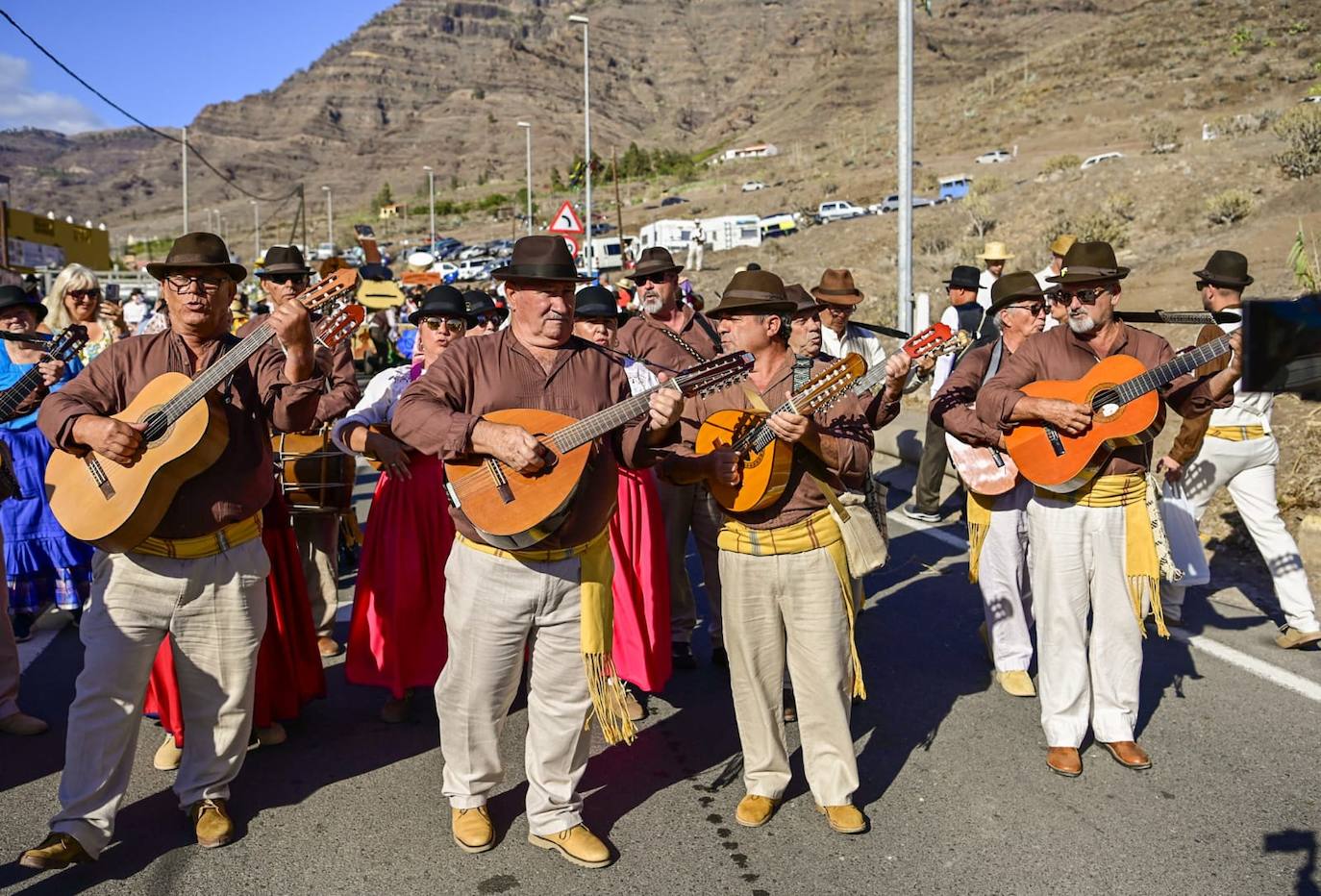 Mogán presume de la romería de San Antonio el Chico