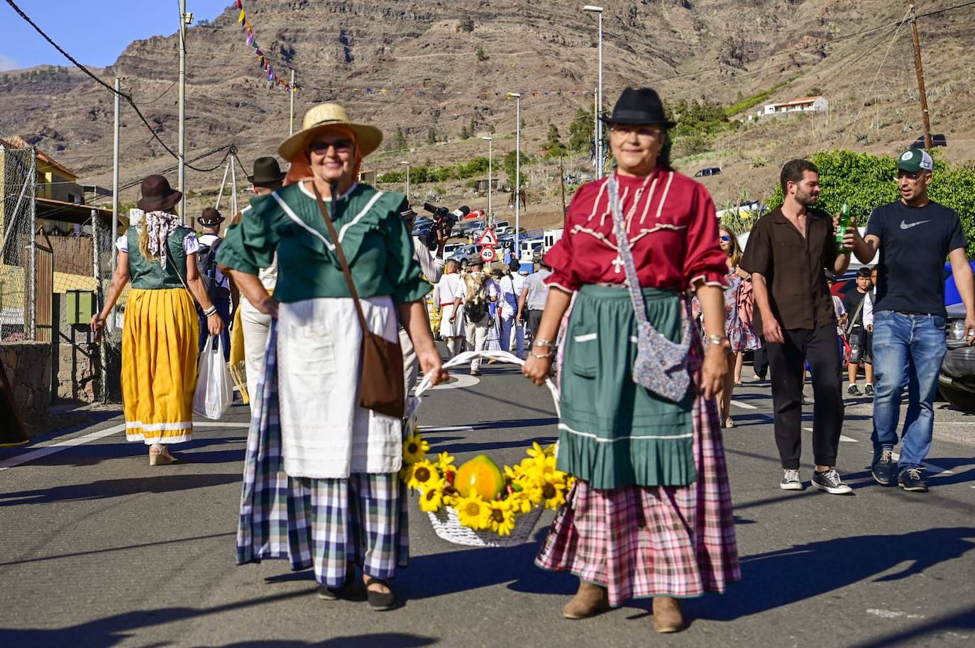 Mogán presume de la romería de San Antonio el Chico