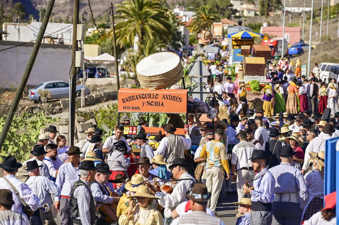Mogán presume de la romería de San Antonio el Chico