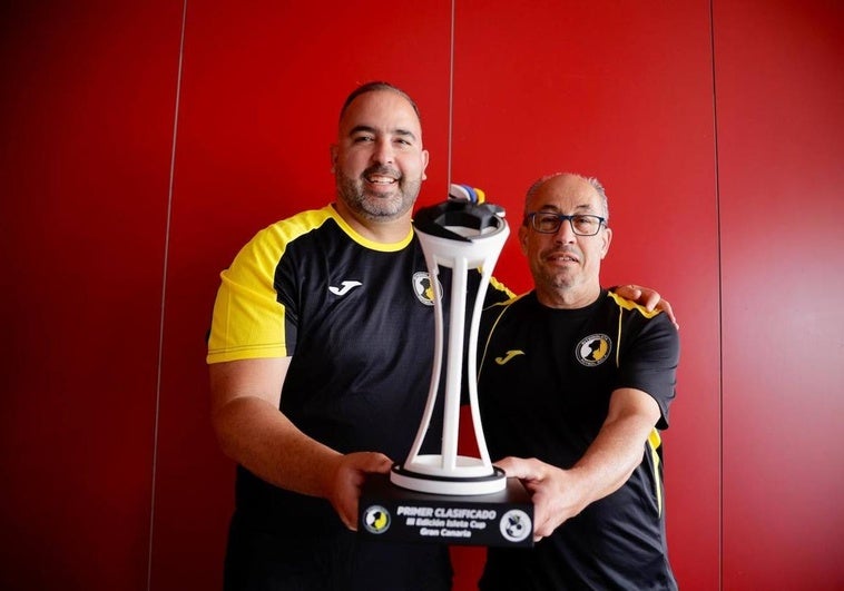 Darío Santana y Juanma Morales, dos de los propulsores de la Isleta Cup.