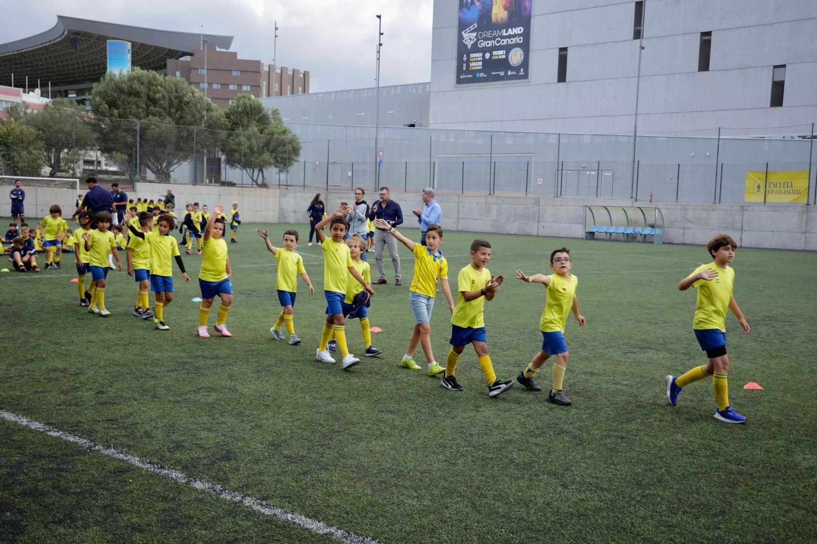 La clausura de la Escuela de la UD Las Palmas, en imágenes