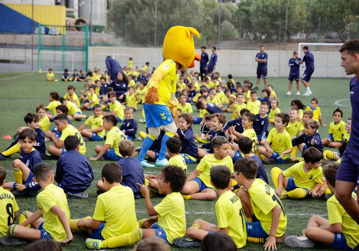 La clausura de la Escuela de la UD Las Palmas, en imágenes