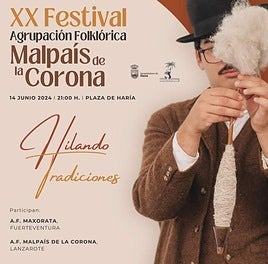 Cartel de la actividad.