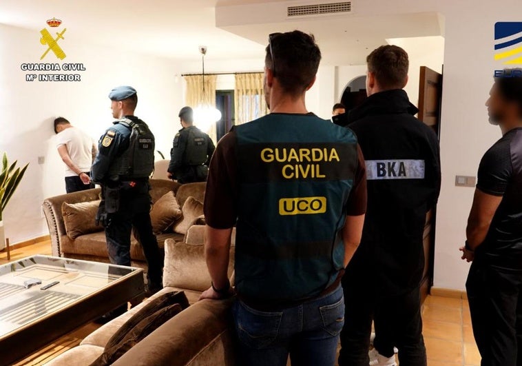 Una de las detenciones bajo el marco de la operación.