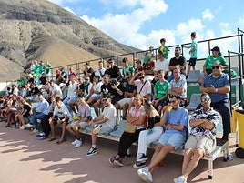 Imagen de archivo de la afición del Unión Sur Yaiza.