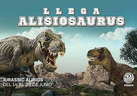 Llega Alisiosaurus, el mes jurásico de Alisios
