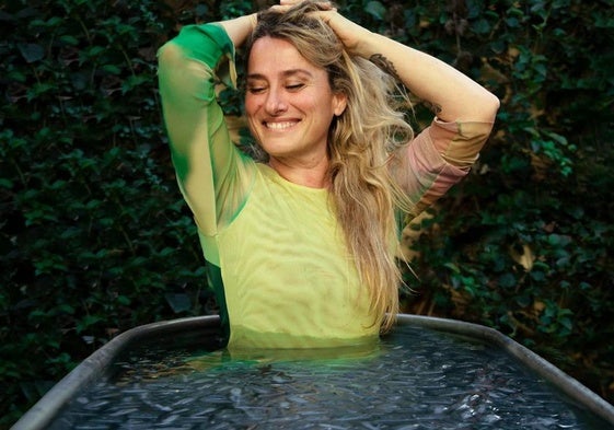 Cristina Guerra experimentó el método Wim Hof en Barcelona y lo ha traído a Gran Canaria.