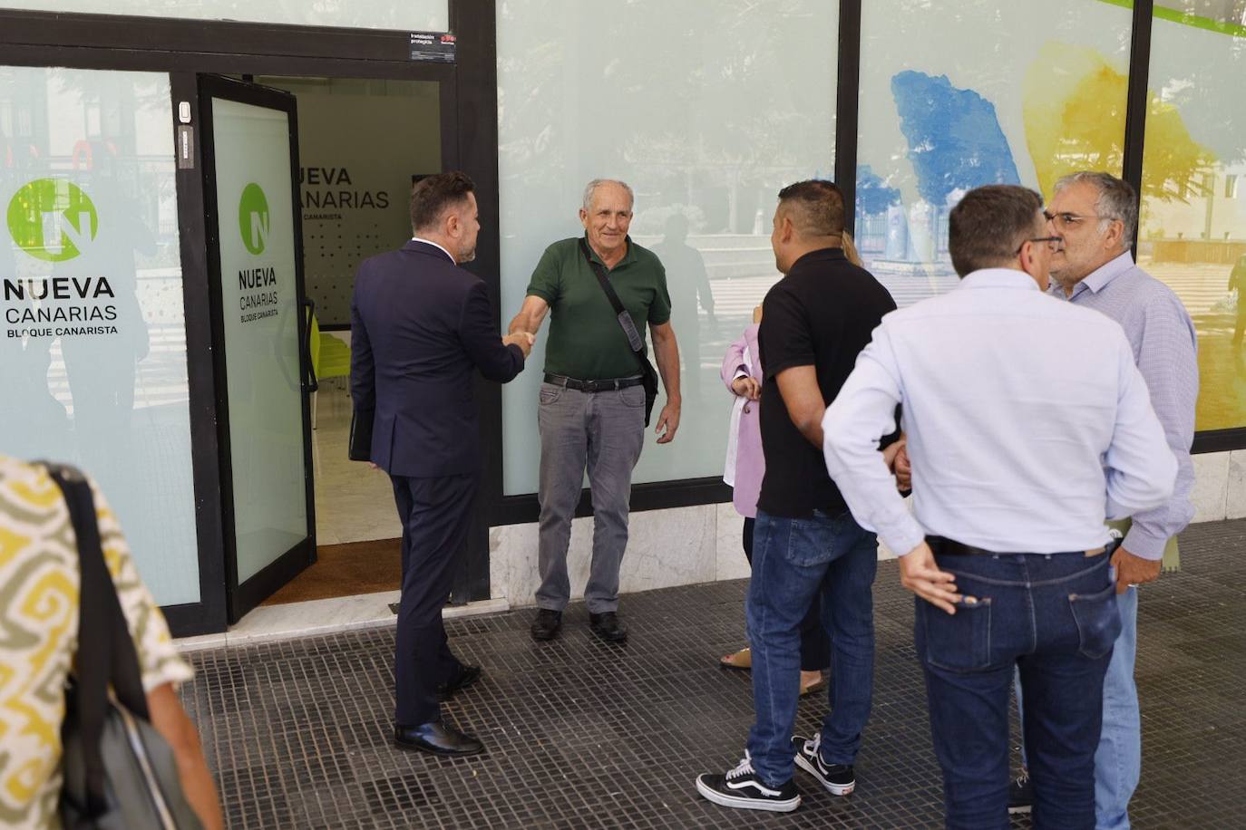 La reunión ejecutiva de Nueva Canarias, en imágenes