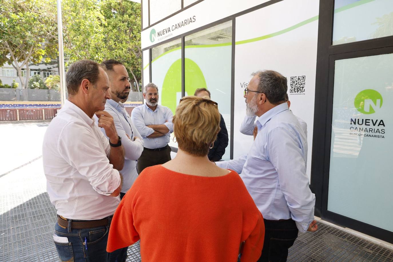 La reunión ejecutiva de Nueva Canarias, en imágenes