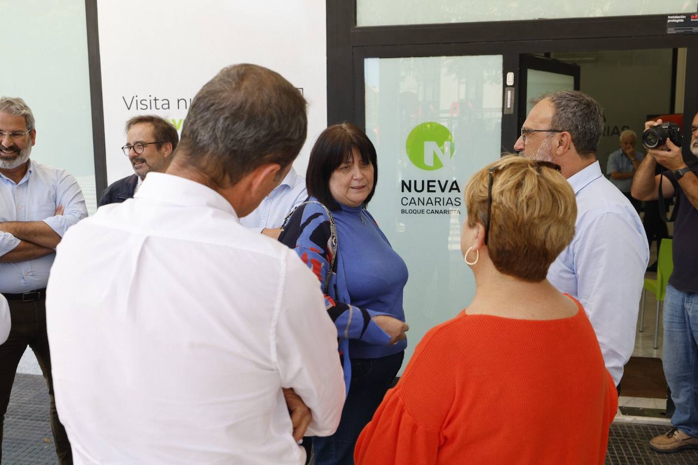 La reunión ejecutiva de Nueva Canarias, en imágenes