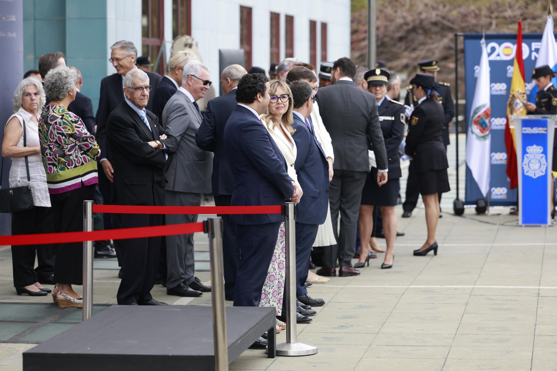 Acto homenaje a los Policías caídos en atentados terroristas, en imágenes