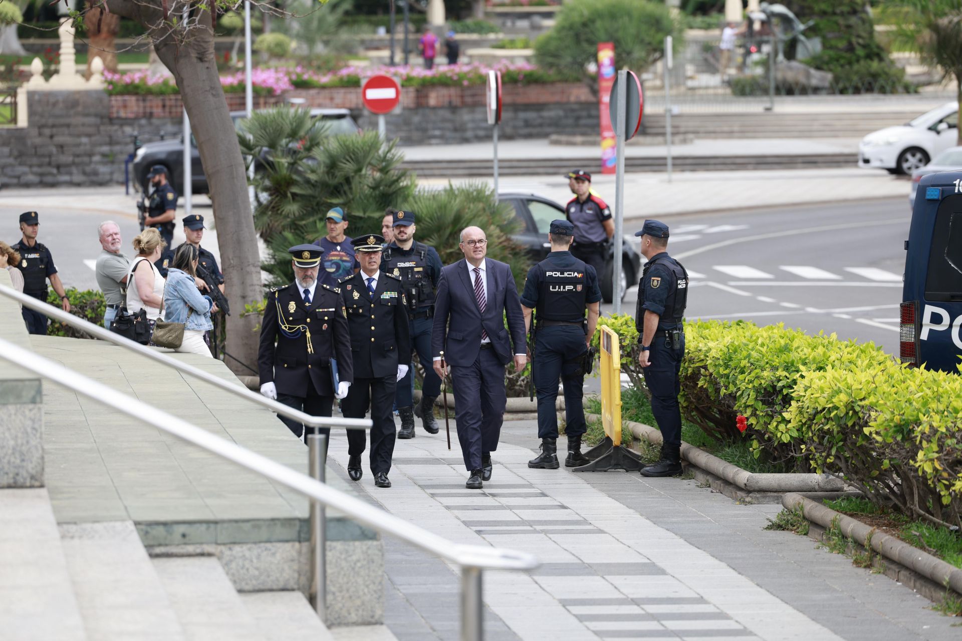Acto homenaje a los Policías caídos en atentados terroristas, en imágenes