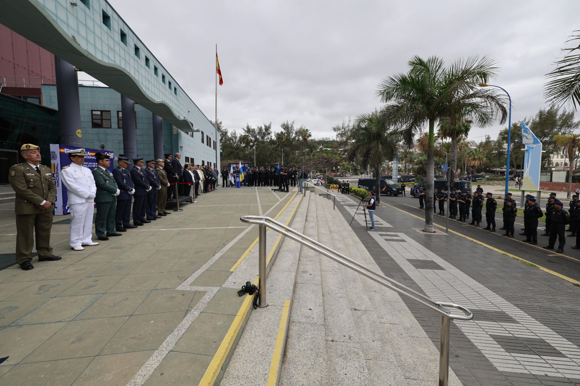 Acto homenaje a los Policías caídos en atentados terroristas, en imágenes