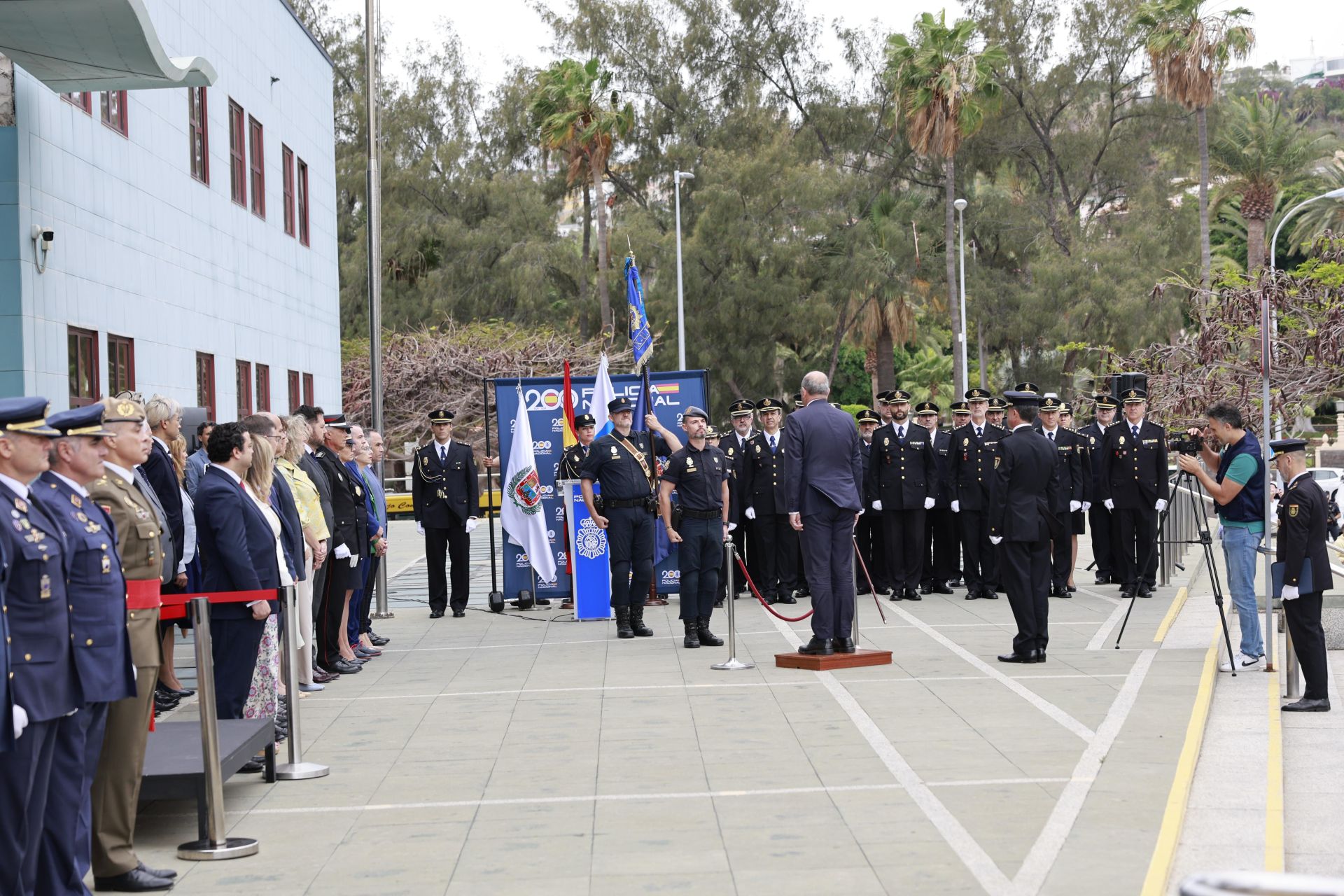 Acto homenaje a los Policías caídos en atentados terroristas, en imágenes