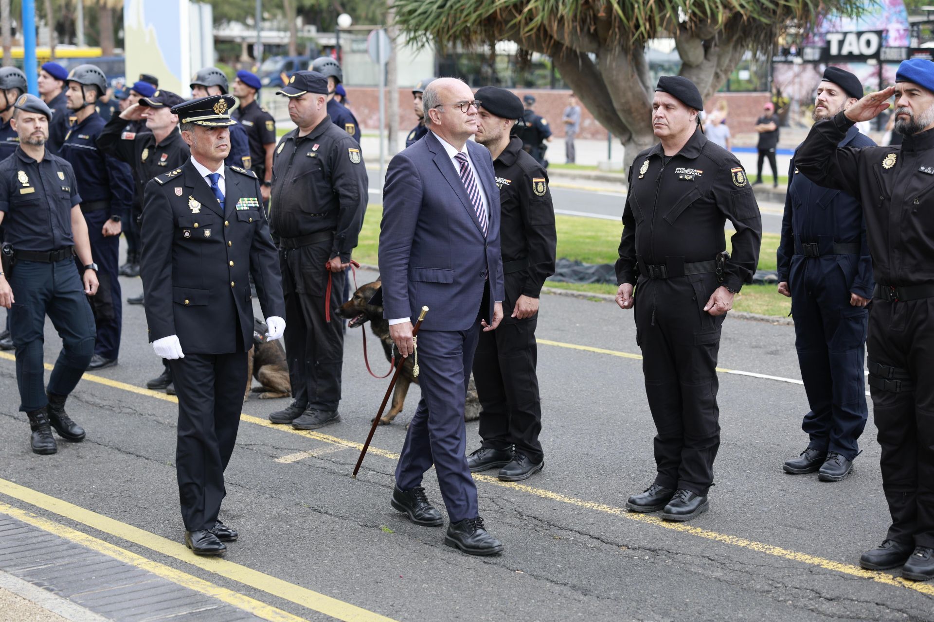 Acto homenaje a los Policías caídos en atentados terroristas, en imágenes