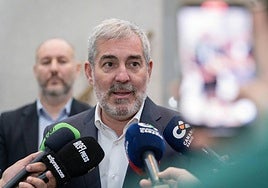 Fernando Clavijo, presidente de Canarias.
