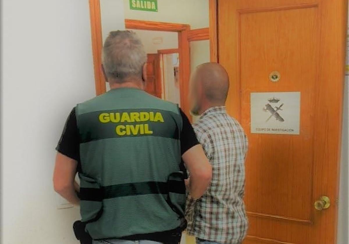 Imagen del detenido por estafar con el alquiler de una vivienda en Santa Brigida.
