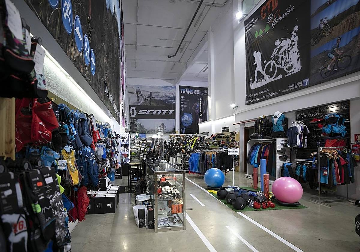 Panorámica de la tienda física de Arista.