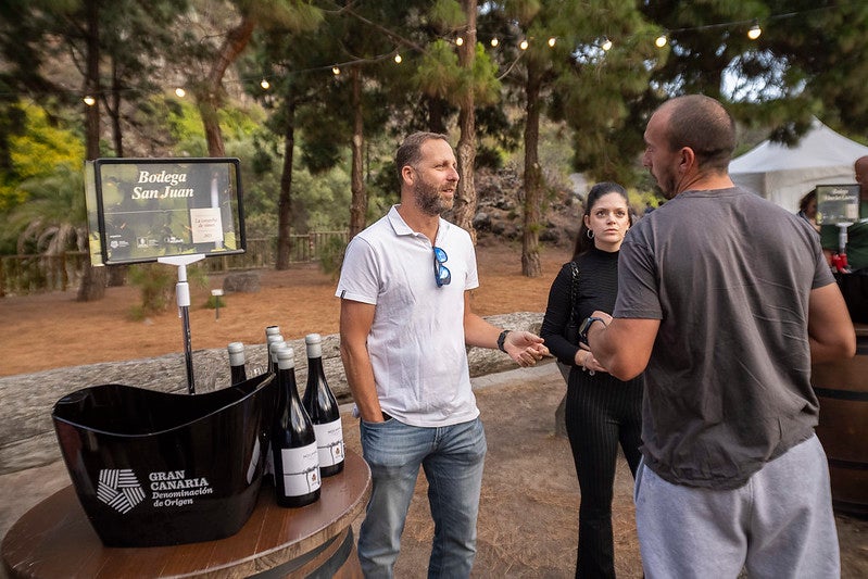 Gran Canaria descorcha su primera botella de vino de la añada de 2023