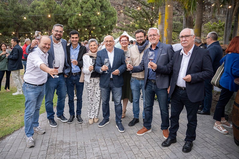 Gran Canaria descorcha su primera botella de vino de la añada de 2023