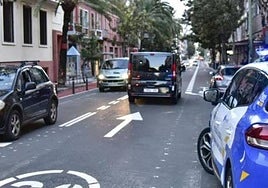 Imagen de la avenida Primero de Mayo.