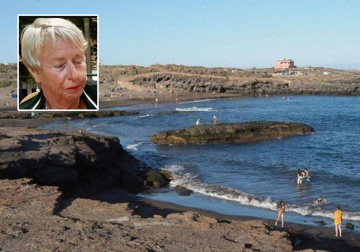 El cadáver de Laura G., la mujer asesinada, fue hallado flotando en el mar en Arico, Tenerife.