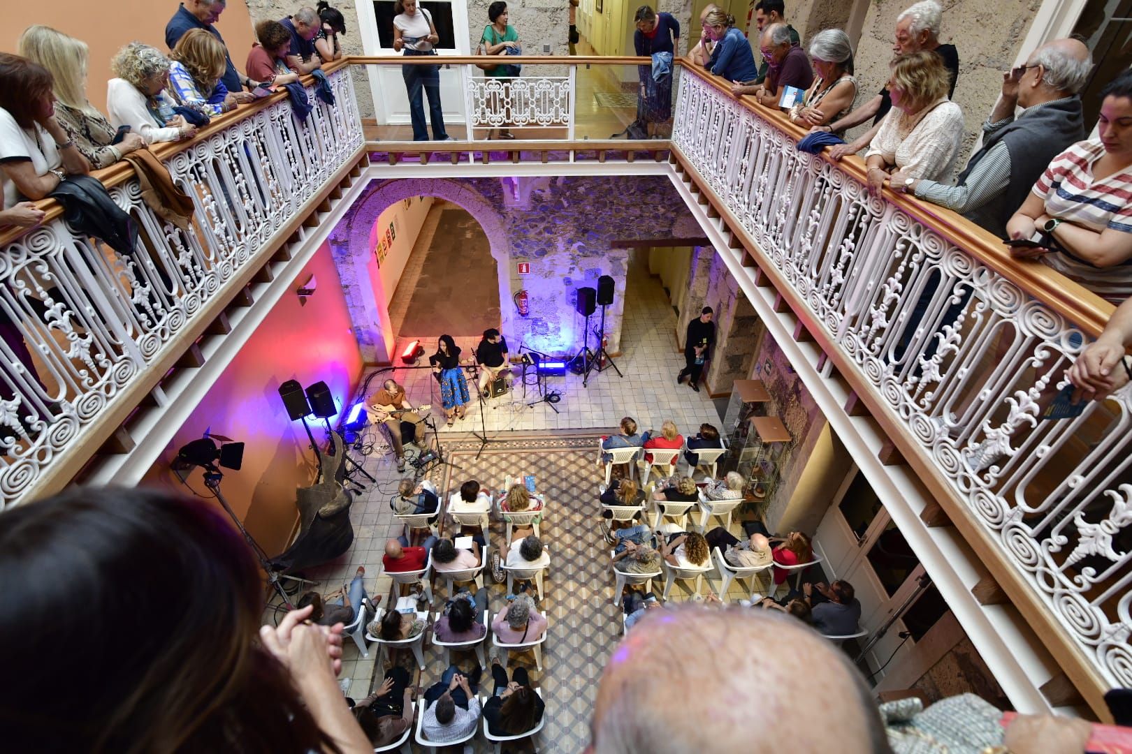 Los patios de Vegueta, pintorescos escenarios para la melodía