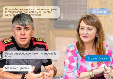 «Necesito una reunión para un tema personal con usted»