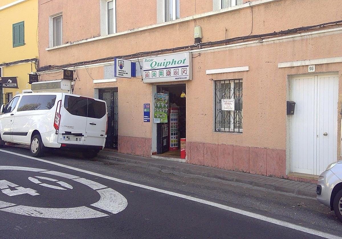 El Despacho Receptor nº 44.445, en la Carretera General del Centro, 96.