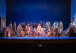 Protagonistas del espectáculo.