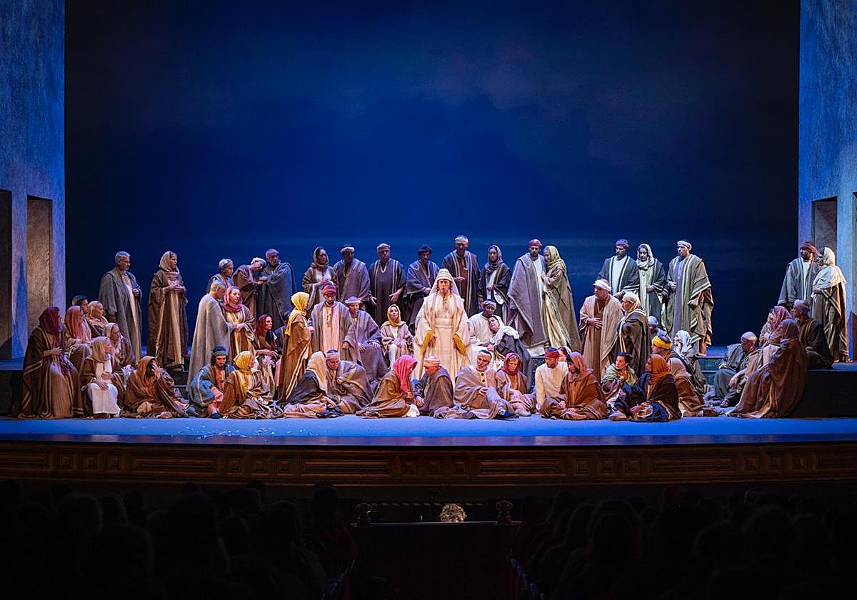 Protagonistas del espectáculo.