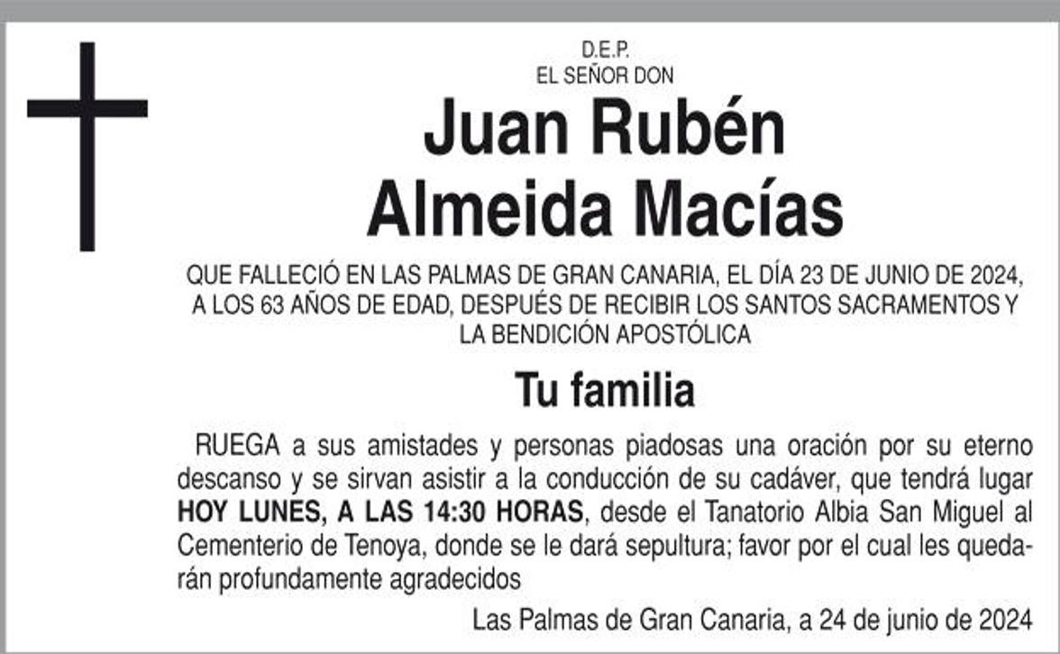 Juan Rubén Almeida Macías